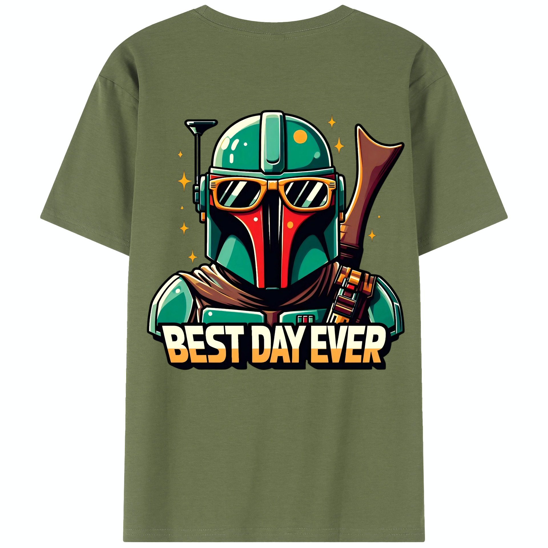 （画像用） スター・ウォーズ Star Wars 綿100％半袖Tシャツ（背面プリント）